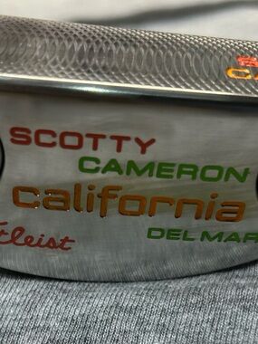 Scotty Cameron California Del Mar  Custom Shop Refurbished 35” RH Putter